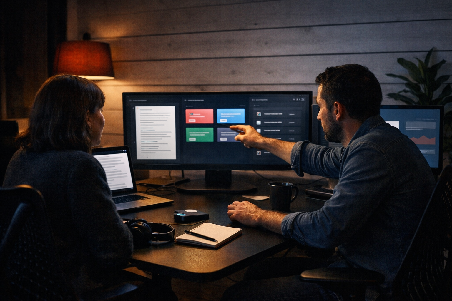 Produit digital avec analyse documentaire, recommandations et aide operationnelle par IA
